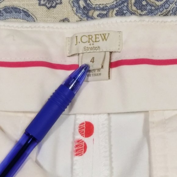 J. Crew Geo Print Shorts, sz 4 - Picture 6 of 9